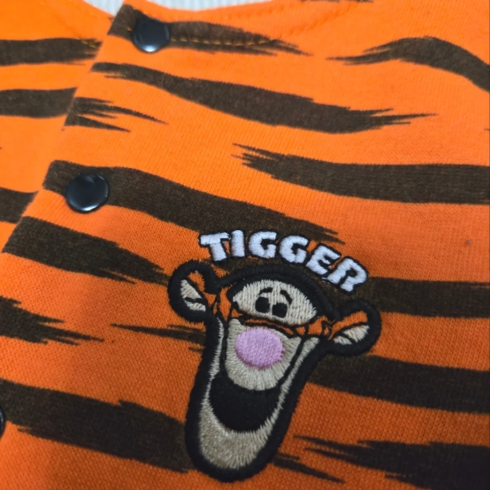 Disney Tigger (Winnie the Pooh) patterned snap button cardigan top